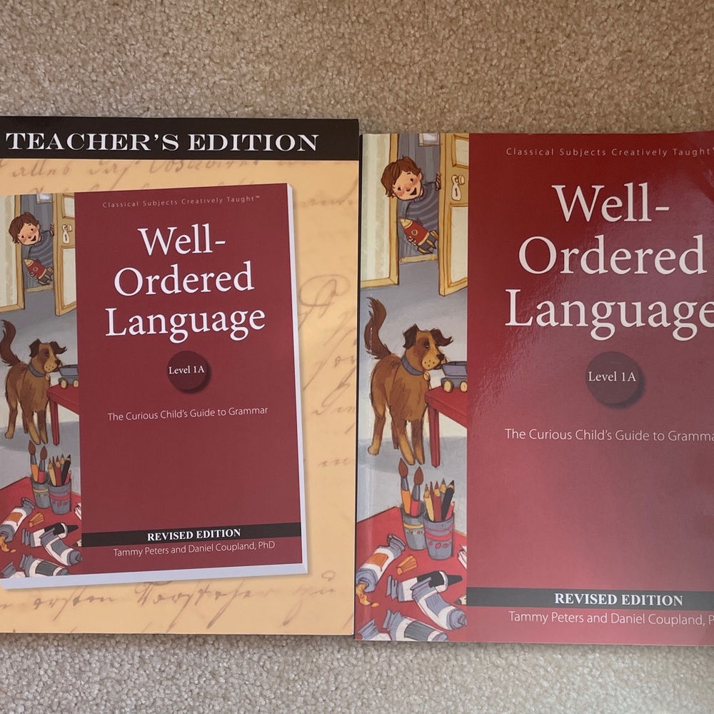 Classical Academic Press Well Ordered Language